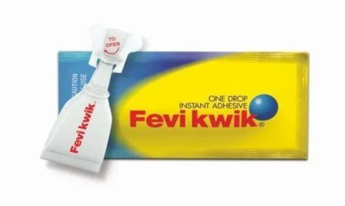 Fixes In 5 Seconds One Drop Instant Adhesive Fevi Kwik Usage: Plastic