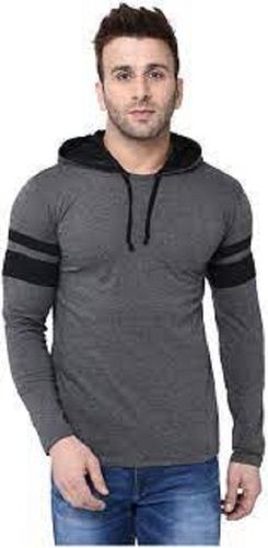 Hoody Full Sleeves Designer पुरुषों की टी-शर्ट