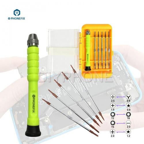 Phonefix 11 In 1 Precision Screwdriver Set For Mobile Phone Opening And Repair