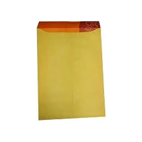 Plain Rectangular Light Weight Kraft Paper Envelope For Packaging Documents Stand Up Pouch