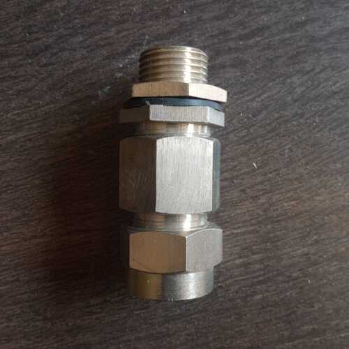 Rust Proof Round Shape Brass Adapter For Electrical Fitting Use