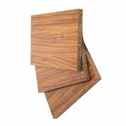 Square Shape Brown Color Laminated Particle Board