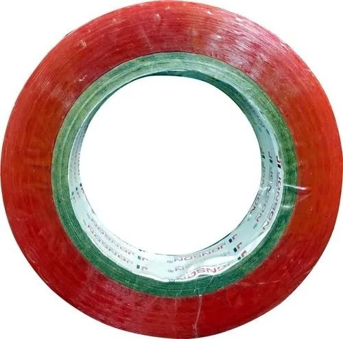 Red 12 Meter Long 80 Grams Plain Plastic Wig Tape