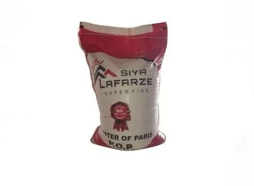 White 25 Kilogram Powder Coated Weather Resistance Siya Lafarze Plaster Of Paris