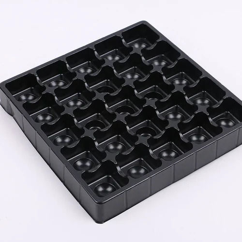 White Black Abs Plastic Anti Static Tray, Wall Thickness 1-3 Mm