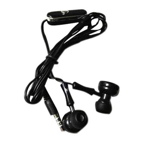 Mobile Earphone - Quality-Premium, Clear Sound, Black Color, Ideal for Music & Calling