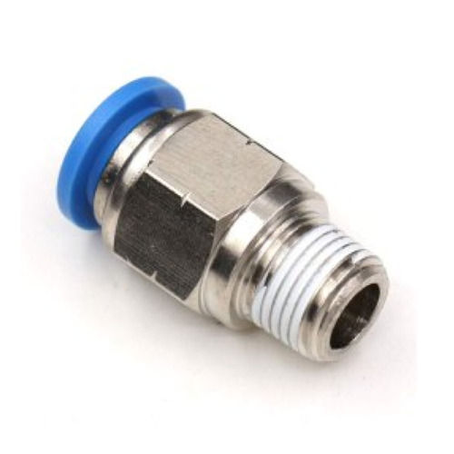 Branded Pneumatic Male Connector Air Consumption: 10 Bar