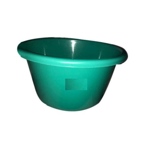 Circular Plain Light Weight Chip Resistant Pvc Plastic Tub For Commercial Use