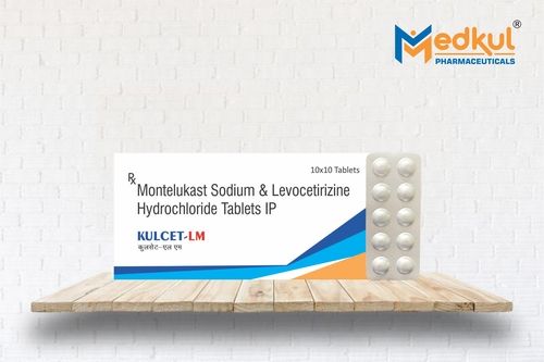 LEVOCETIRIZINE IP 5 MG & MONTELUKAST SODIUM IP 10MG TABLETS