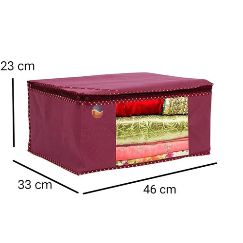 Non Woven Fabric Garment Cover/Clothes Organiser With Zipper Closure