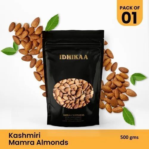 Rich In Protein Kashmiri Mamra Almonds For Milk And Sweets