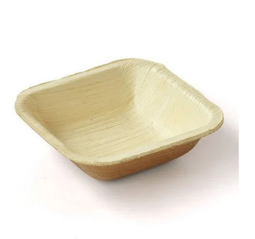 100% Eco-friendly Disposable 3 Inch Deep Square Areca Leaf Bowl