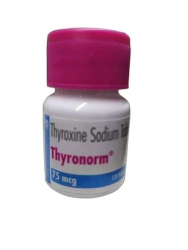 75Mcg Levo Thyroxine Sodium Thyronorm Tablets For Treating Thyroid Gland General Medicines