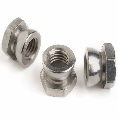 8 Mm Stainless Steel Ss304 Silver Round Anti Theft Nut