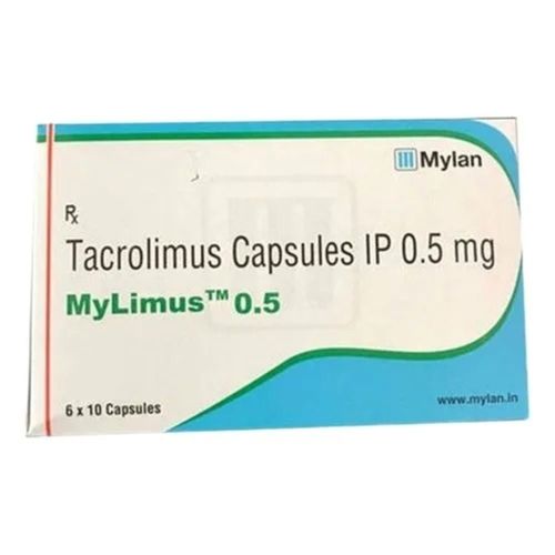 99 Percent Pure Highly Insoluble Mylimus 0.5mg Tacrolimus Capsule