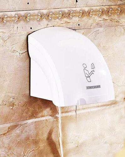 White Automatic Sensor Electric Hand Dryer For Home And Hotel Use