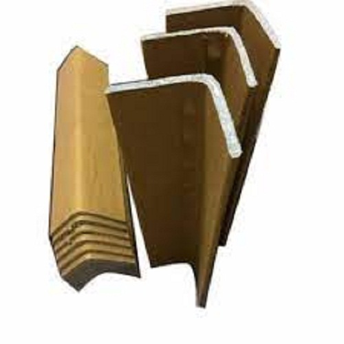 Corner Boards - Lightweight Plastic with Moisture Resistant Finish, 3.5 Varying Calipers, Brown Kraft Paper, Embossed UV Polished Surface | Customizable Style, Portable Design