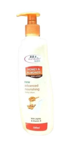 500Ml Herbal Ingredients Cream Form Almond Body Lotion For Personal Use Color Code: Multicolour