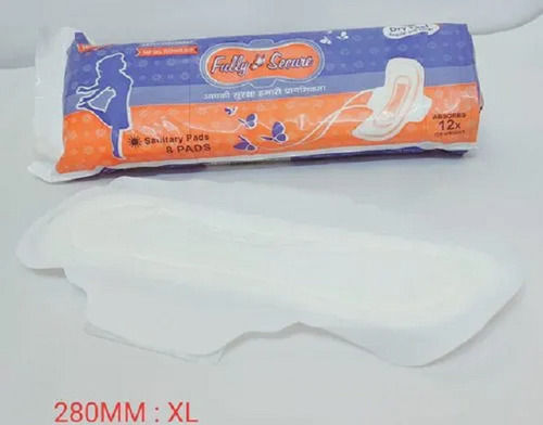 Fully Secure Extra Large Size Regular Sanitary Pads For Girls, Women