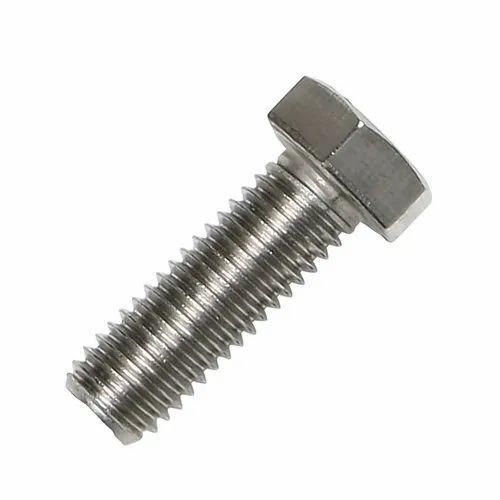 Hexagonal Shape M3 Stainless Steel Hex Bolt For Construction