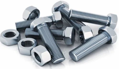 Strong Fitting Mild Steel Nut Bolt For Automobile Industry Use