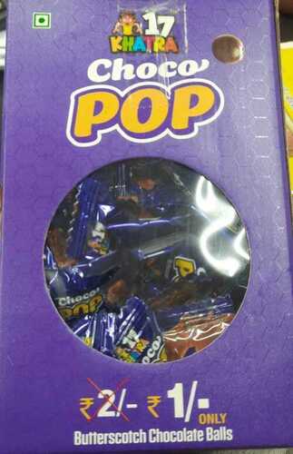 Chocolate Sweet Dark Choco Pop Balls Candy For Kids