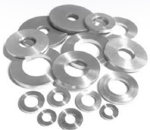 Silver 16 Mm Length Polished Aluminium Flat Round Washer For Industrial