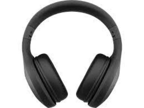 Black Battery Operated Bluetooth Headset For Music And Call Receiving Use