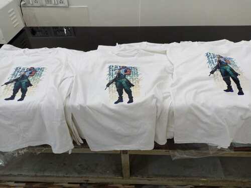 Any Colour Cotton T-Shirt Printing Service