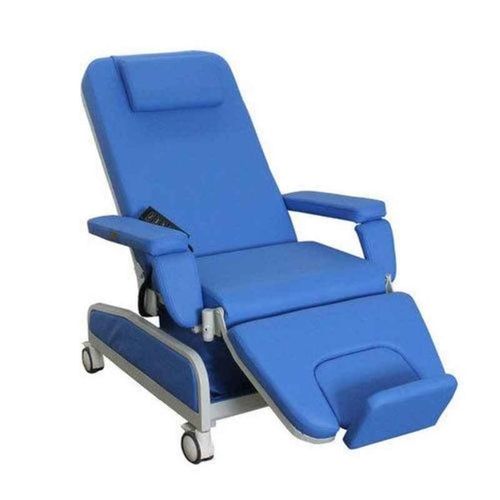 Eco Friendly Backrest Leg Rest Metal Blood Donating Chair For Commercial Furniture