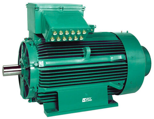 Green Color Coated Three Phase Ac Induction Motor For Industrial