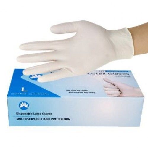 White Latex Hand Gloves