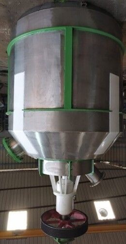 Green And Silver Mild Steel Body Automatic D Type Hydro Pulper For Industrial Usage