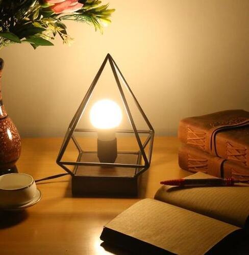 Modern Design Electric Copper Table Lamp For Home And Hotel