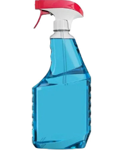 Blue 1 Liter Liquid Glass Cleaner For Cleaning Dirt And Stain 