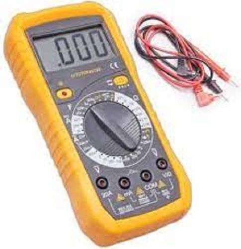 Yellow-Gold 19 X 13 X 13 Dimension 300 Grams Weight Plastic Material Ohm Meter