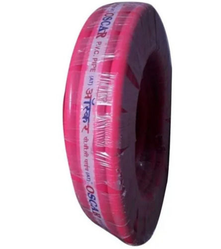 Pink 30 Meter 3 Mm Thick Round Pvc Plastic Garden Hose Pipe