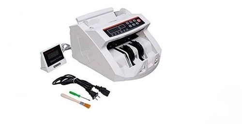 White 445 X 300 X 750 Mm Digital Display Note Counting Machine