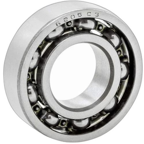 Cylindrical Noncontact Seal Flanged Bushes Single Row Radial Ball Bearing For Industries