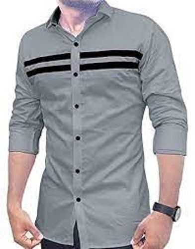 Men'S Breathable Summer Stylish Trendy Comfortable Plain Casual Shirts Age Group: 18-22