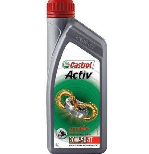 1 Litre Castrol Engine Oil For Four Stroke Motorcycle Ash %: 0.02 % By Mass