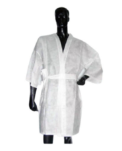 15 Inches Long Non Woven Plain Disposable Bathrobes