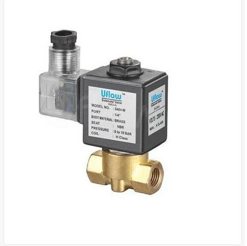 Brass Solenoid Valve With Pressure 10 Kg - Application: Industrial
