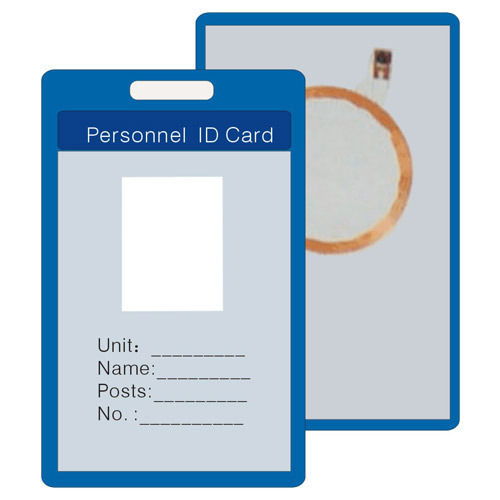 Digital Printing Plastic Rectangular Id Card Use For Office/College