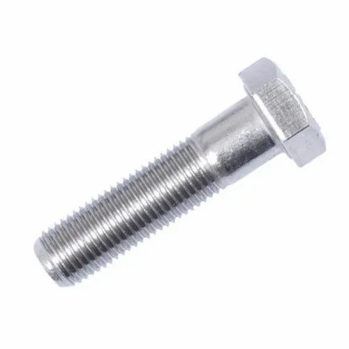 Hexagonal Head Shape M3 - M12 Silver Stainless Steel Hex Bolt