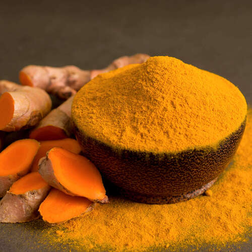 Hygienically Processed Natural Organic Yellow Turmeric Powder