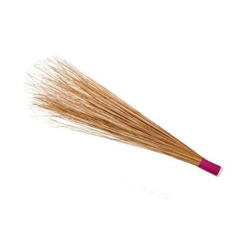 Brown Natural Durable Strong Eco Friendly And Biodegradable Coconut Broom For Cleaning