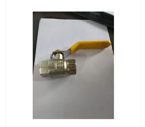 Rust Resistant Brass Ball Valve With Valve Size 1/2 Inch