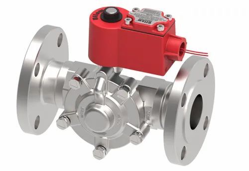 U Flow Pilot Operated Diaphragm Type Solenoid Valve - Application: Industrial