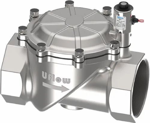 U Flow Pilot Operated Solenoid Valve - Application: Industrial